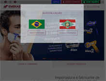 Tablet Screenshot of embrast.com.br